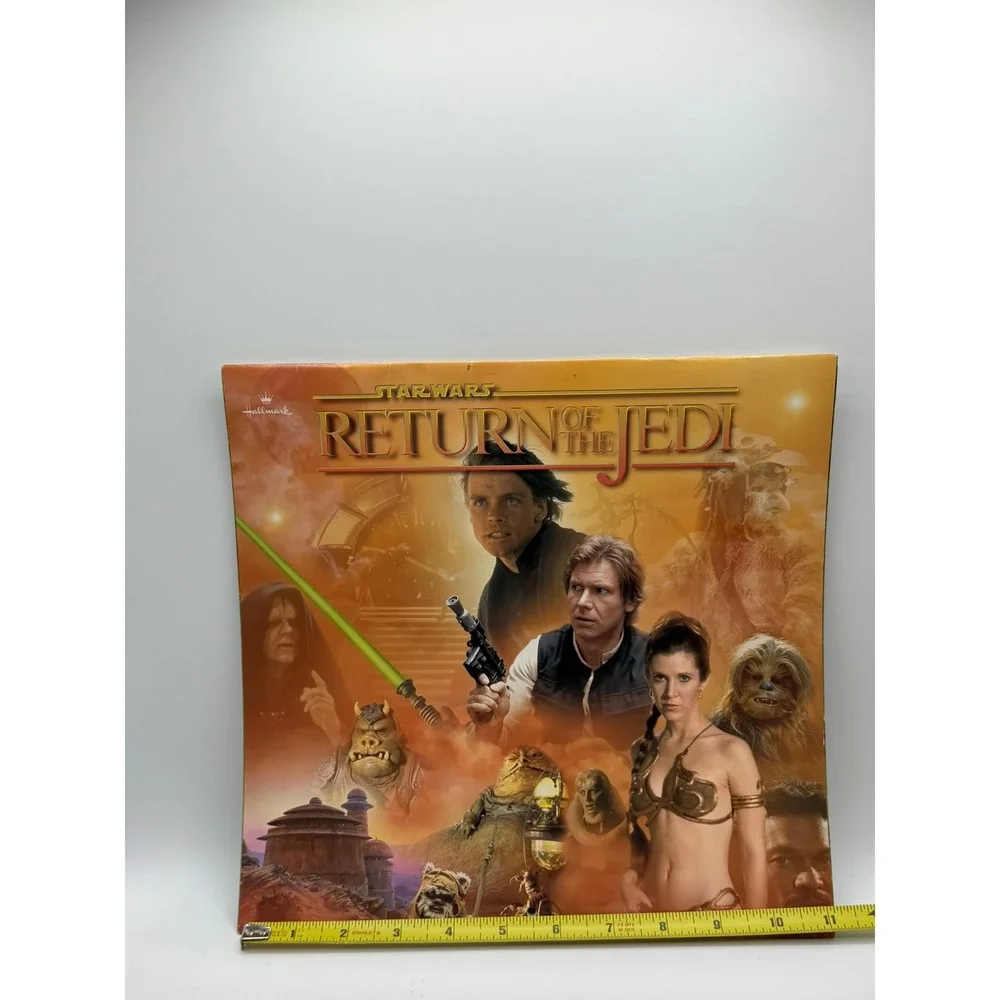 Vintage 1998 Star Wars Return of the Jedi Hallmark Wall Calendar Collectible